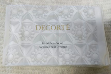 フェイシャル ピュア コットン/DECORTÉ/コットンを使ったクチコミ(5枚目)