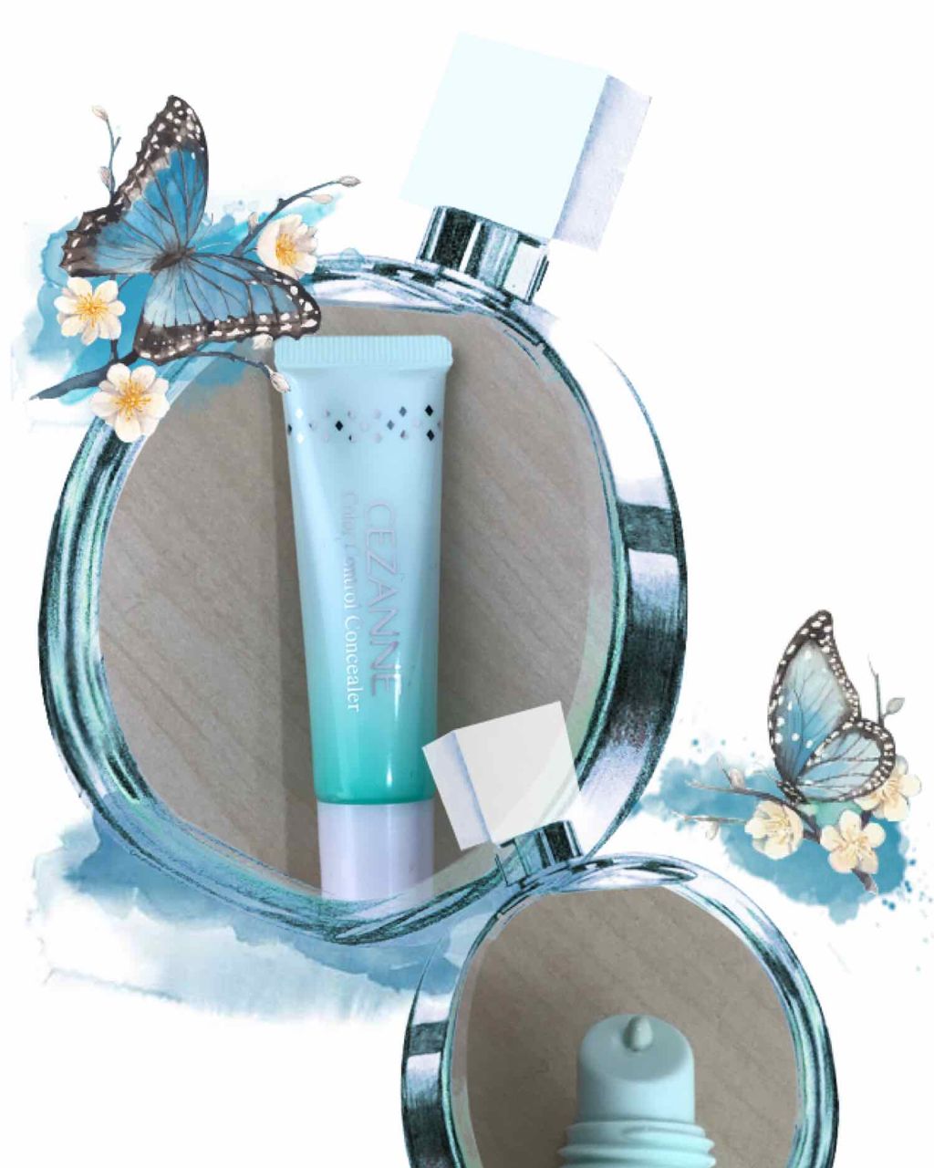 赤み補正コンシーラー/CEZANNE/クリームコンシーラーを使ったクチコミ（1枚目）