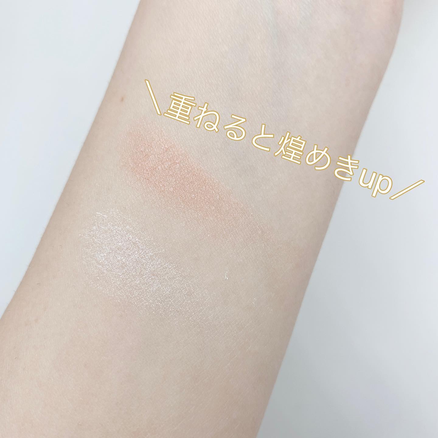 カラーリンググレイズ EX10 Star Reflection/LUNASOL/パウダーチークを使ったクチコミ（3枚目）