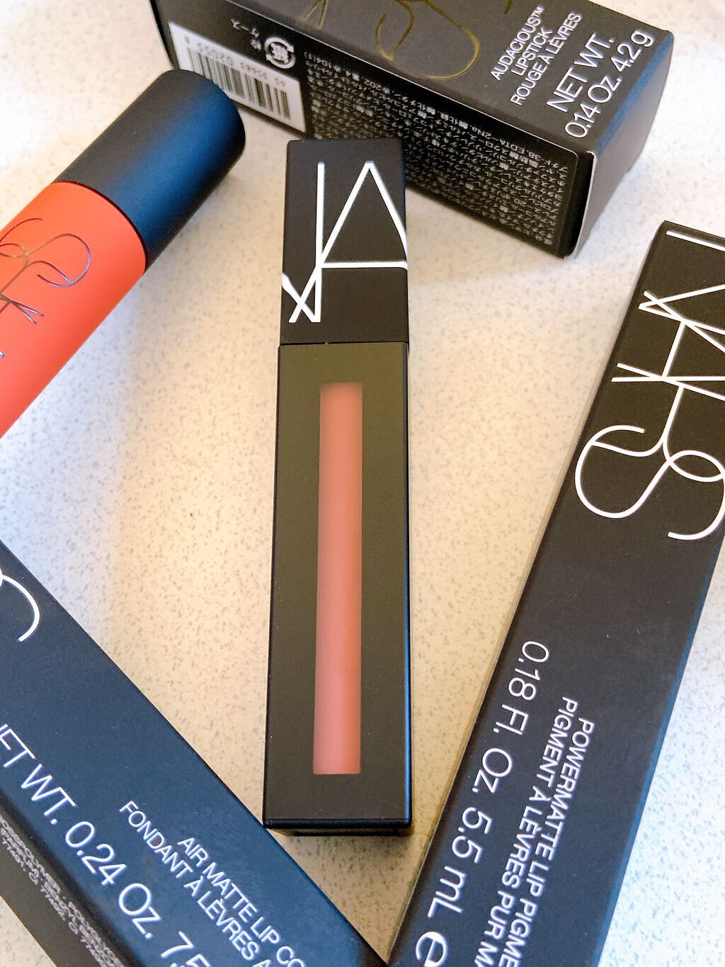 パワーマットリップピグメント/NARS/口紅を使ったクチコミ（1枚目）