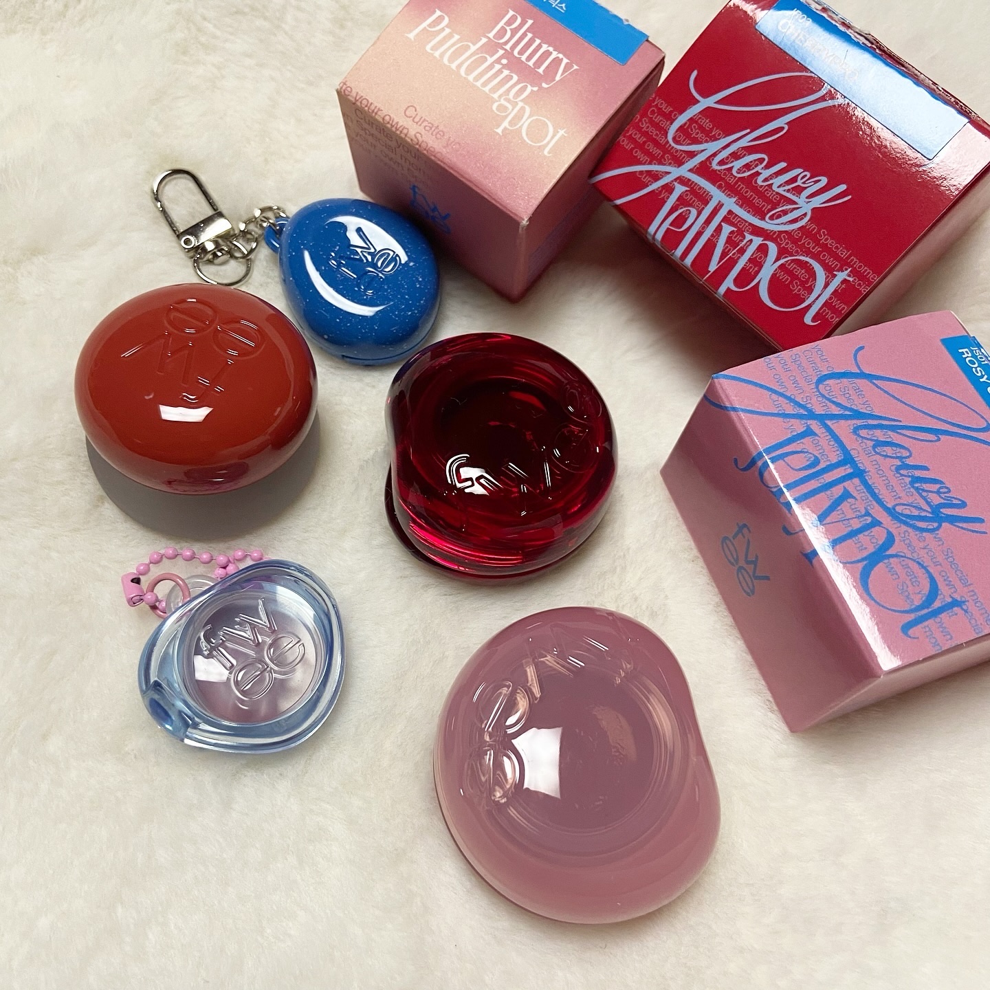 リップアンドチーク ブラーリープリンポット/fwee/口紅を使ったクチコミ（1枚目）