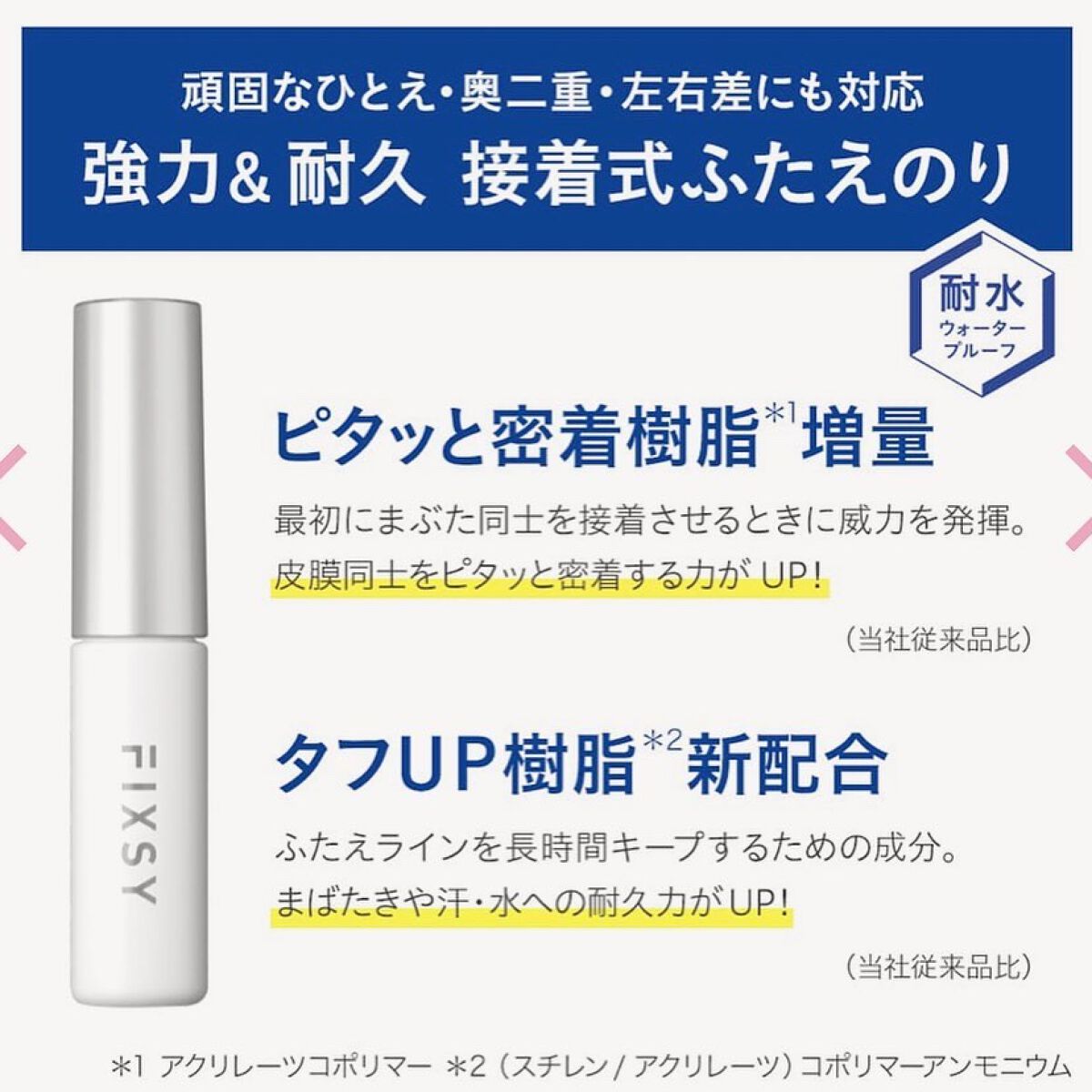 タフグルーX/フィクシー/二重まぶた用アイテムを使ったクチコミ(2枚目)