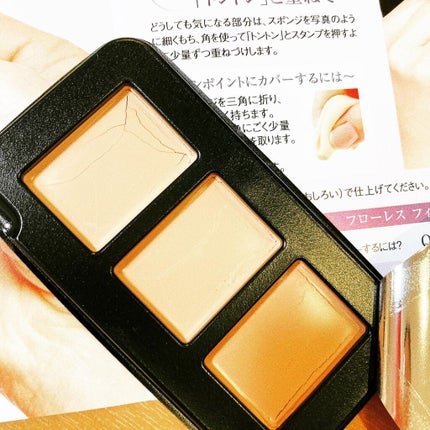 フローレス フィット/COVERMARK/クリーム・エマルジョンファンデーションを使ったクチコミ(2枚目)