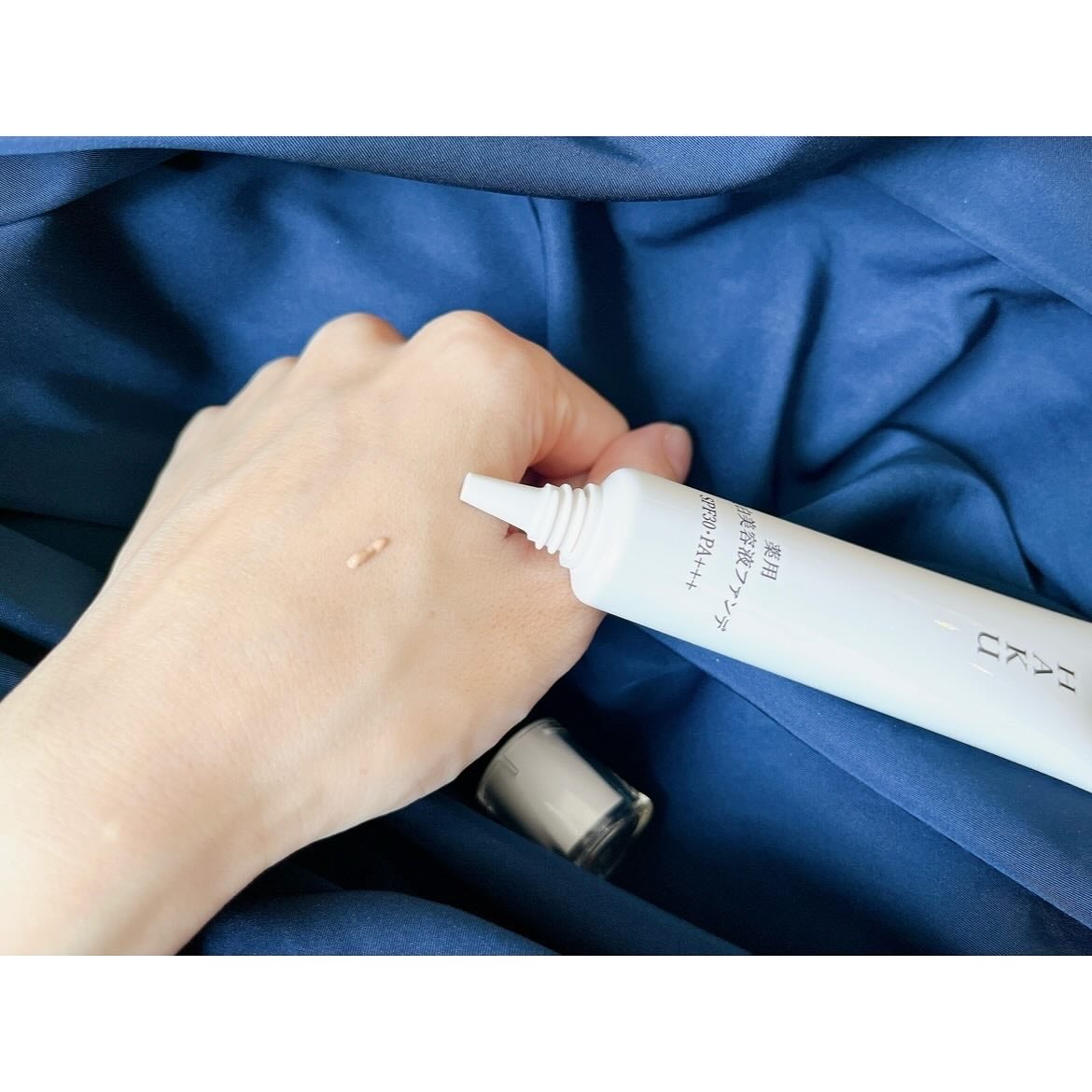 薬用 美白美容液ファンデ(医薬部外品)/HAKU/クリーム・エマルジョンファンデーションを使ったクチコミ(2枚目)