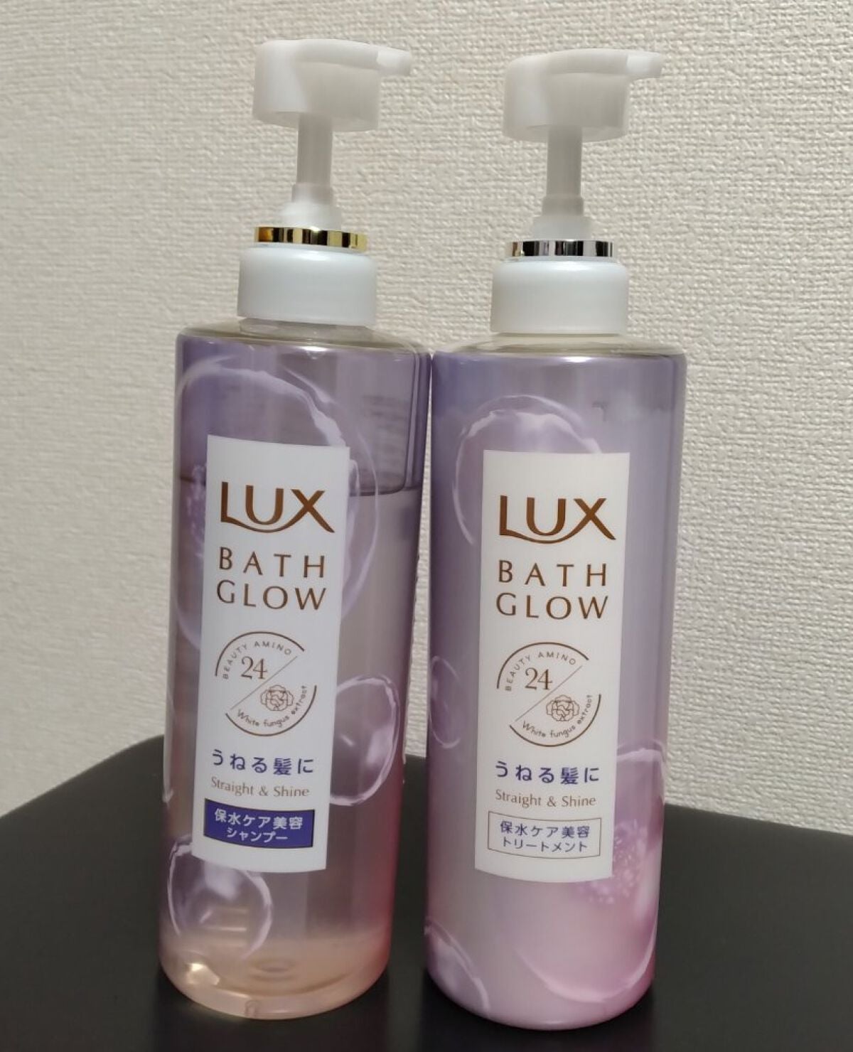 バスグロウ ストレート&シャイン シャンプー/トリートメント/LUX/市販シャンプーを使ったクチコミ(1枚目)
