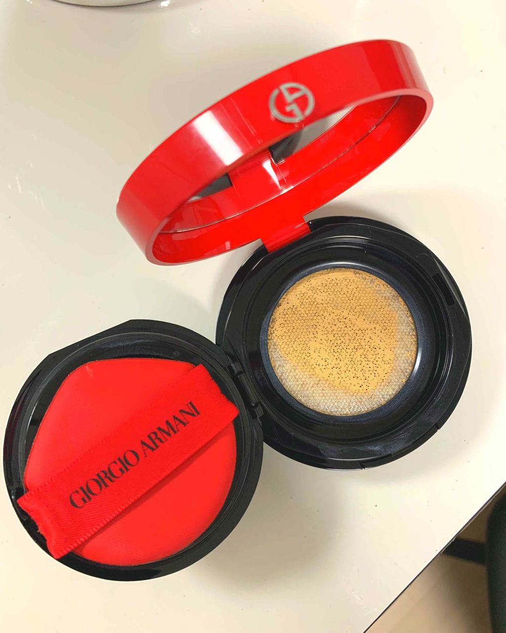 マイ アルマーニ トゥ ゴー クッション/ジョルジオ アルマーニ ビューティ/クッションファンデーションを使ったクチコミ(1枚目)
