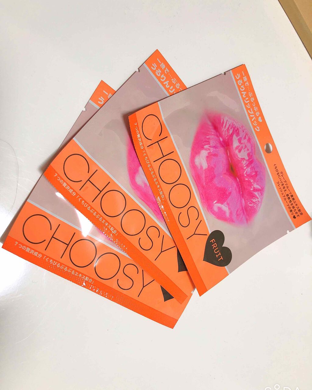 リップパック /CHOOSY/リップマスクを使ったクチコミ(1枚目)