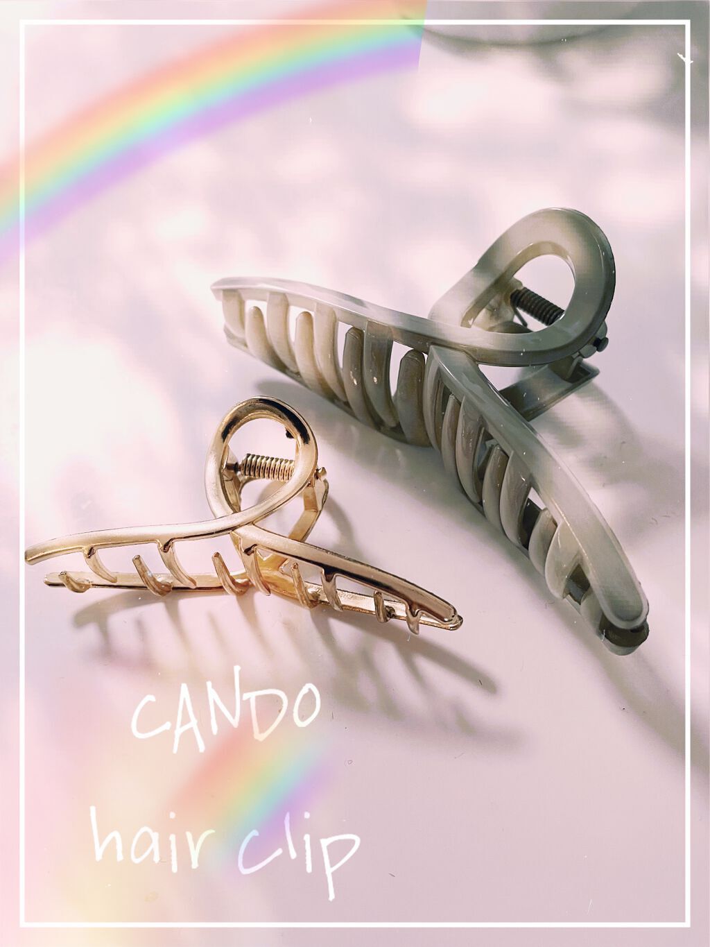 バンスクリップ/キャンドゥ/ヘアアクセサリーを使ったクチコミ（1枚目）