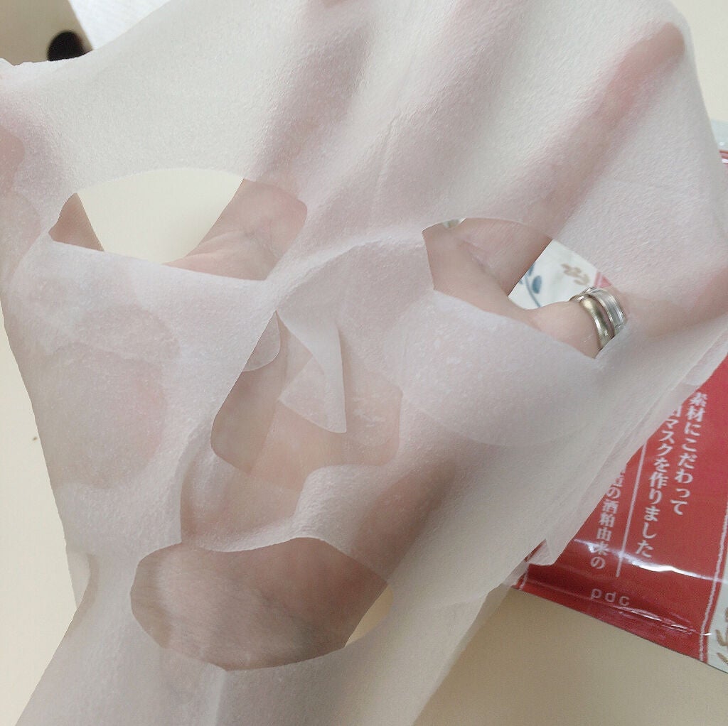 ワフードメイド 酒粕マスク/pdc/シートマスク・パックを使ったクチコミ(2枚目)