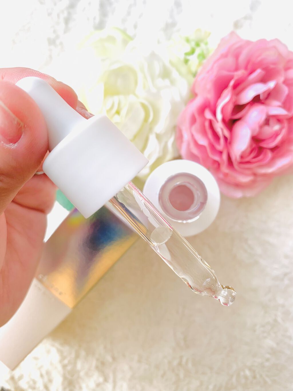 クリアセラム/chione/美容液を使ったクチコミ（2枚目）