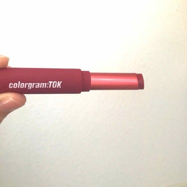 カラーグラムトック サンダー ボール ベルベット リップスティック/Colorgram/口紅を使ったクチコミ（1枚目）