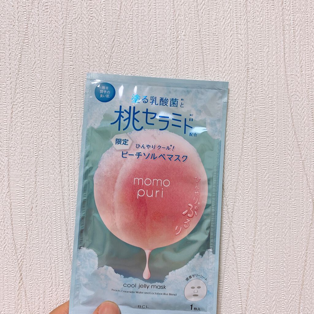 潤いぷるジュレマスク クール/ももぷり/シートマスク・パックを使ったクチコミ(1枚目)