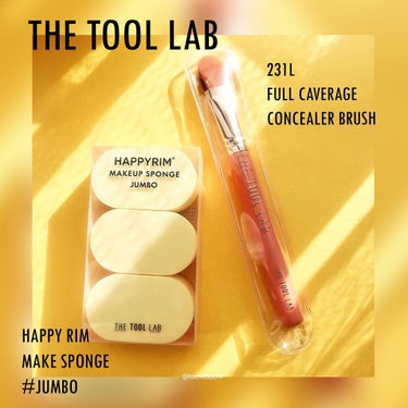 231 フル カバレッジ コンシーラー ブラシ/THE TOOL LAB/メイクブラシを使ったクチコミ（1枚目）