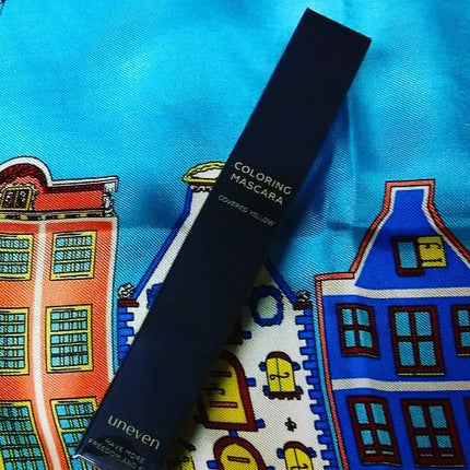 カラーリングマスカラ/uneven/マスカラを使ったクチコミ(4枚目)