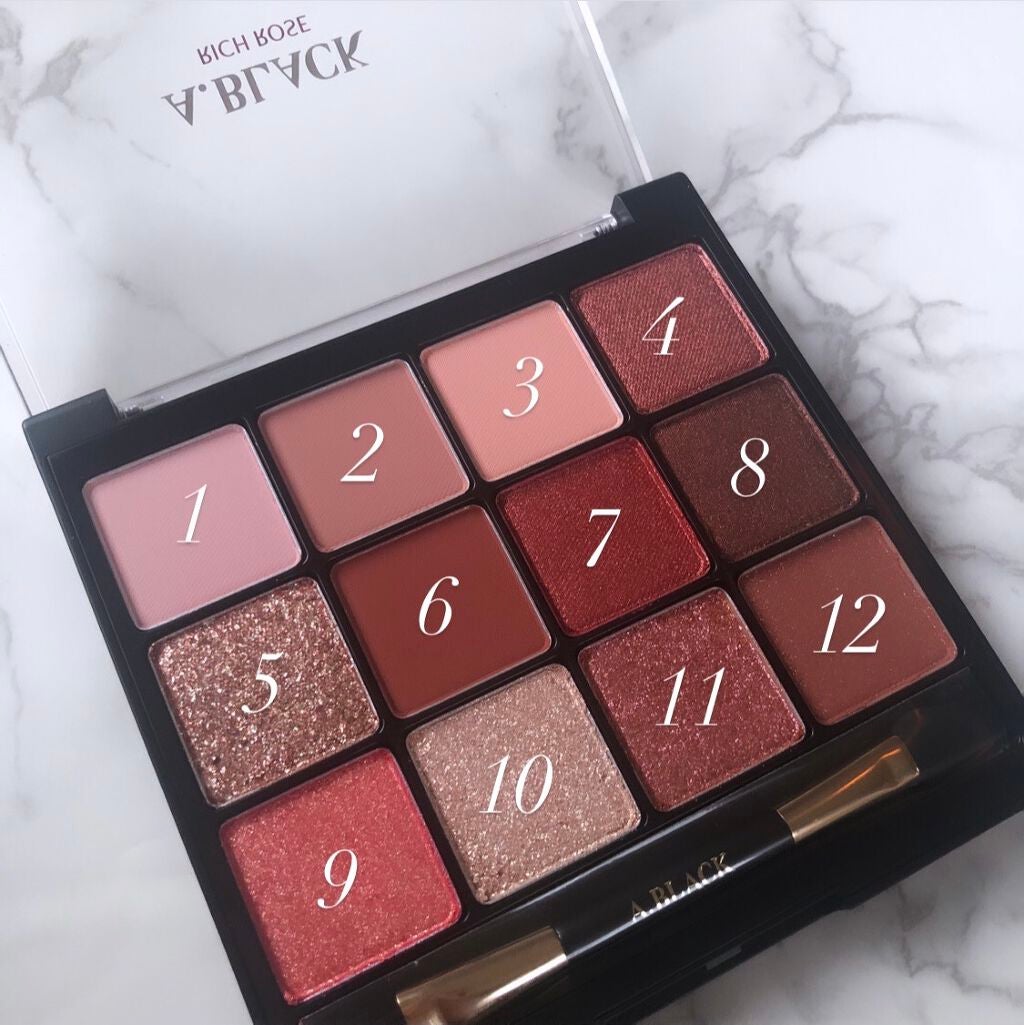 グラムチェンジマルチパレット/A.BLACK/マルチパレットを使ったクチコミ(2枚目)