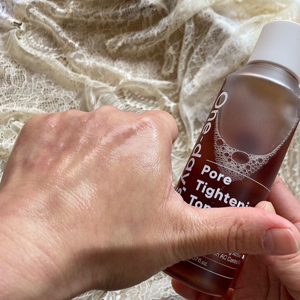 ポアタイトニングトナー/One-day's you/化粧水を使ったクチコミ(5枚目)