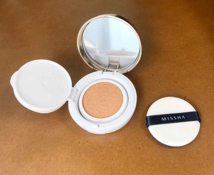 M クッション ファンデーション(モイスチャー)/MISSHA/クッションファンデーションを使ったクチコミ(2枚目)