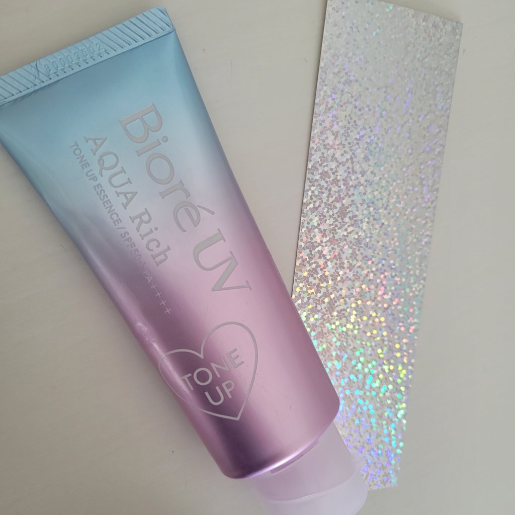 ビオレUV アクアリッチ トーンアップエッセンス/ビオレ/日焼け止めローションを使ったクチコミ（3枚目）