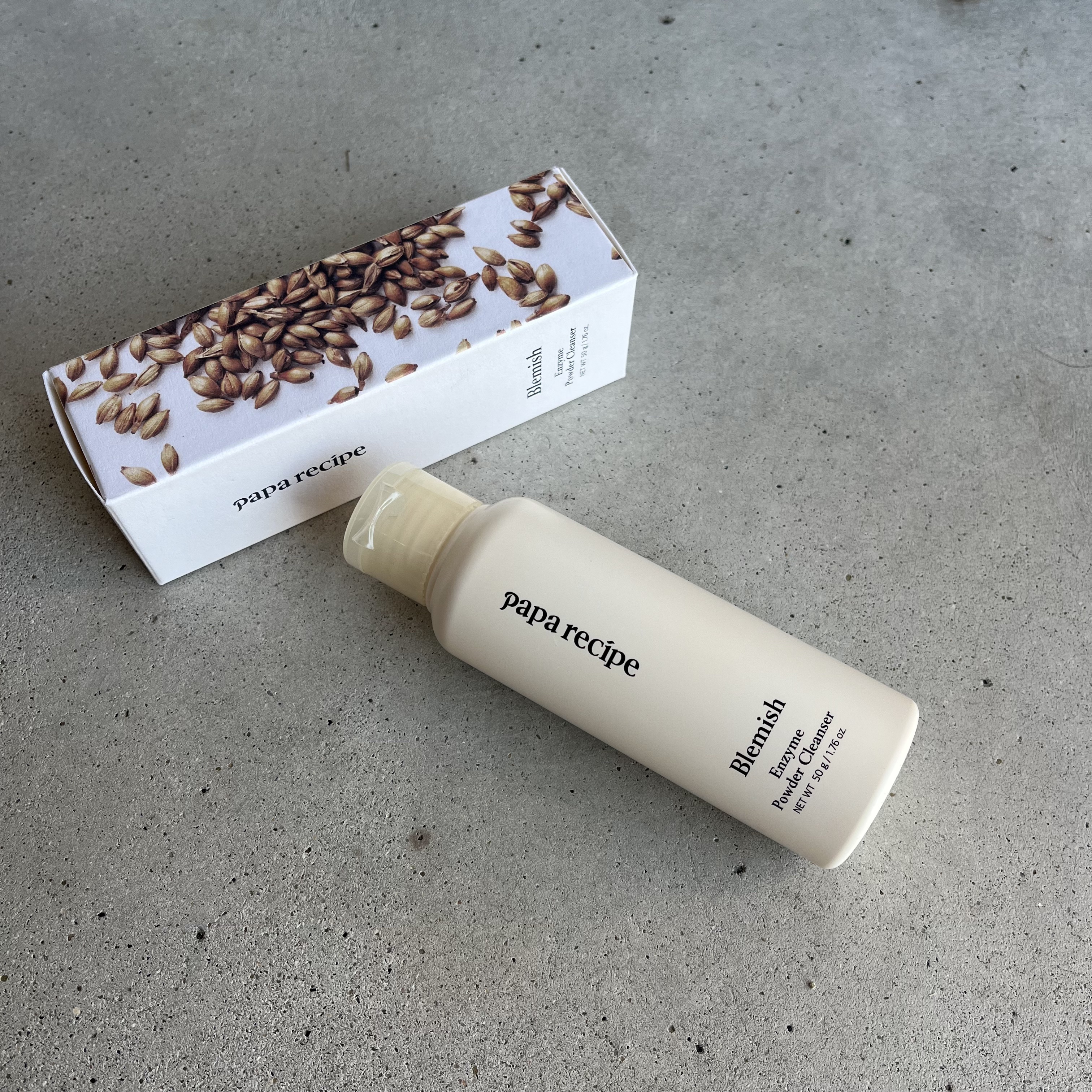 ブレミッシュ 酵素 洗顔パウダー/PAPA RECIPE/洗顔パウダーを使ったクチコミ（1枚目）