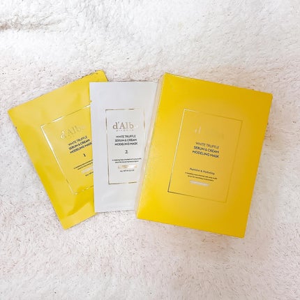 ホワイトトリュフセラムアンドクリームモデリングマスク/ダルバ/洗い流すパック・マスクを使ったクチコミ(8枚目)