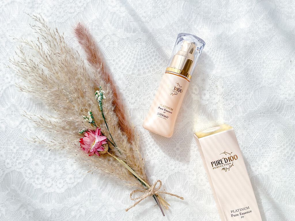 PURE’D 100 PERFECTION ピュアエッセンスプラチナ/ステファニー/美容液を使ったクチコミ（1枚目）