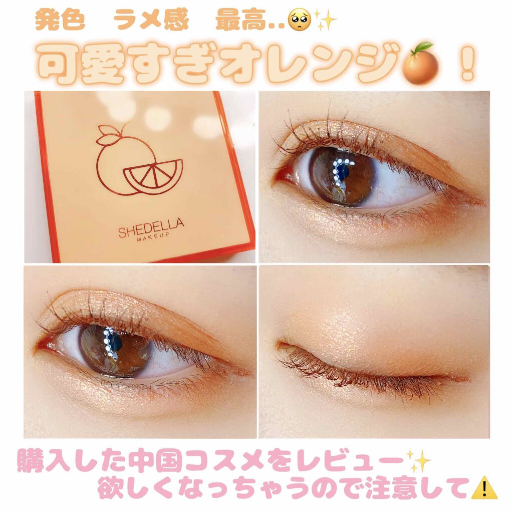  诗蒂娅九色眼影盘 (9 Colors Eye Shadow Palette)/SHEDELLA/アイシャドウパレットを使ったクチコミ（1枚目）