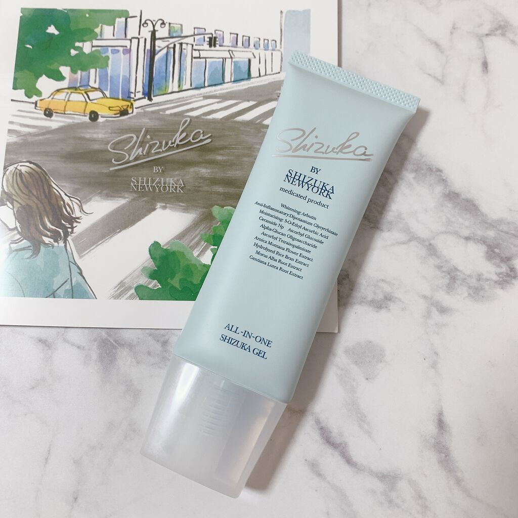 Shizuka BY SHIZUKA NEWYORK オールインワン シズカゲルのクチコミ「インスタでよく見かけていて、ずーっと気になっていたシズカゲルをお試しさせていただきました。

.....」（1枚目）