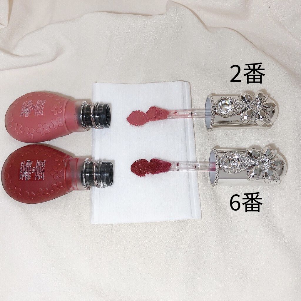 ジルスチュアート ブルームドロップ リップ＆チーク シフォン/JILL STUART/リキッドチークを使ったクチコミ（3枚目）