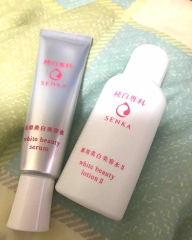 純白専科 すっぴん白雪美容液(専科 薬用美白クリーム)/SENKA（専科）/美容液を使ったクチコミ（3枚目）