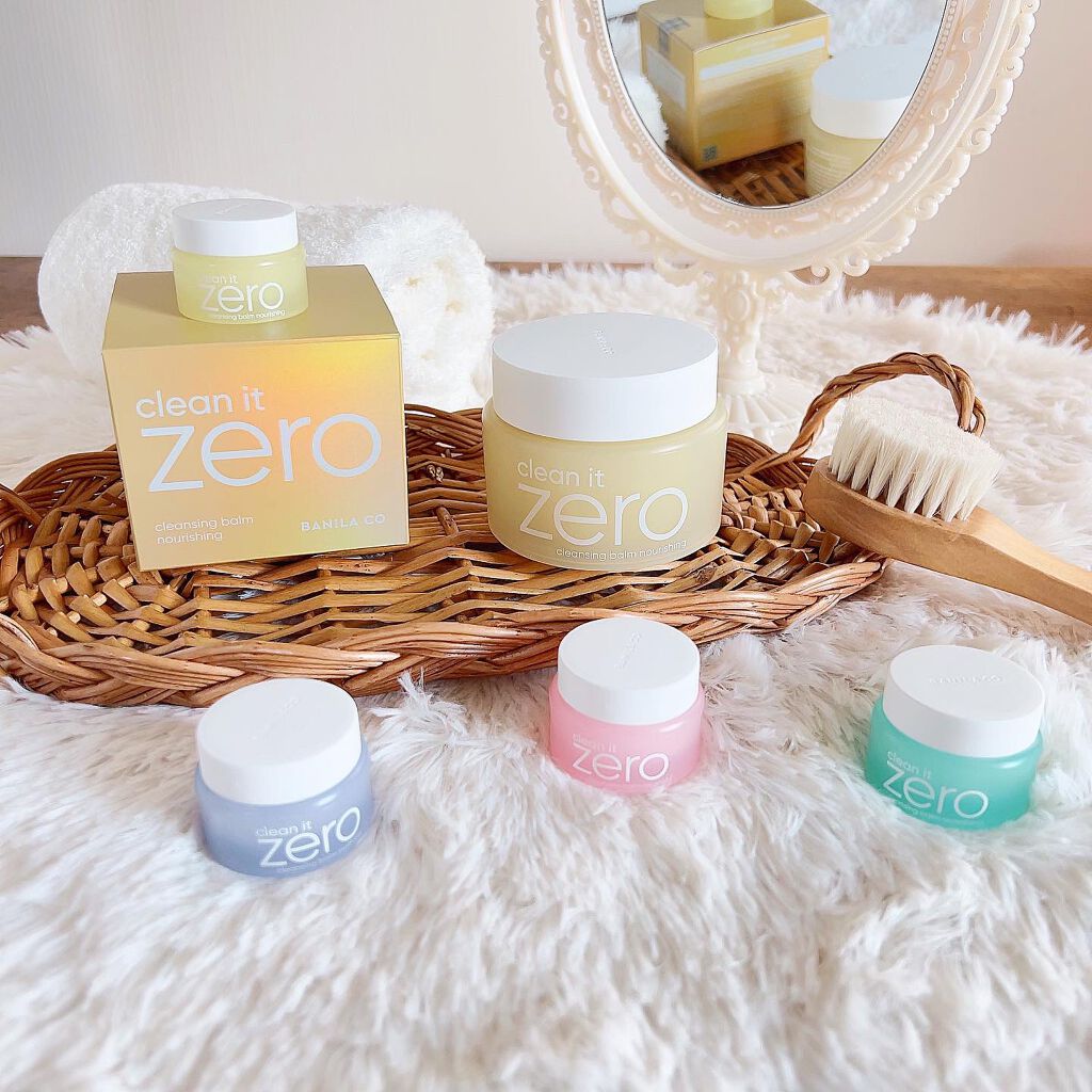 BANILA CO クリーンイットゼロ クレンジングバーム ナリシングのクチコミ「・
・
韓国で発売以降
10年以上愛されている人気アイテム、
W洗顔不要のクレンジングバーム
.....」（1枚目）