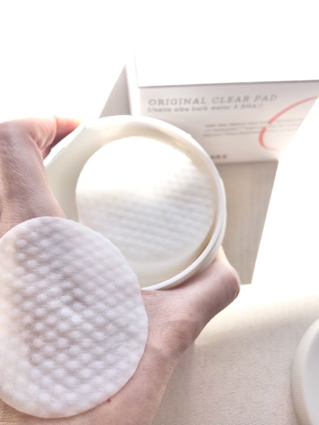 ワンステップオリジナルクリアパッド/COSRX/トナーパッドを使ったクチコミ（3枚目）
