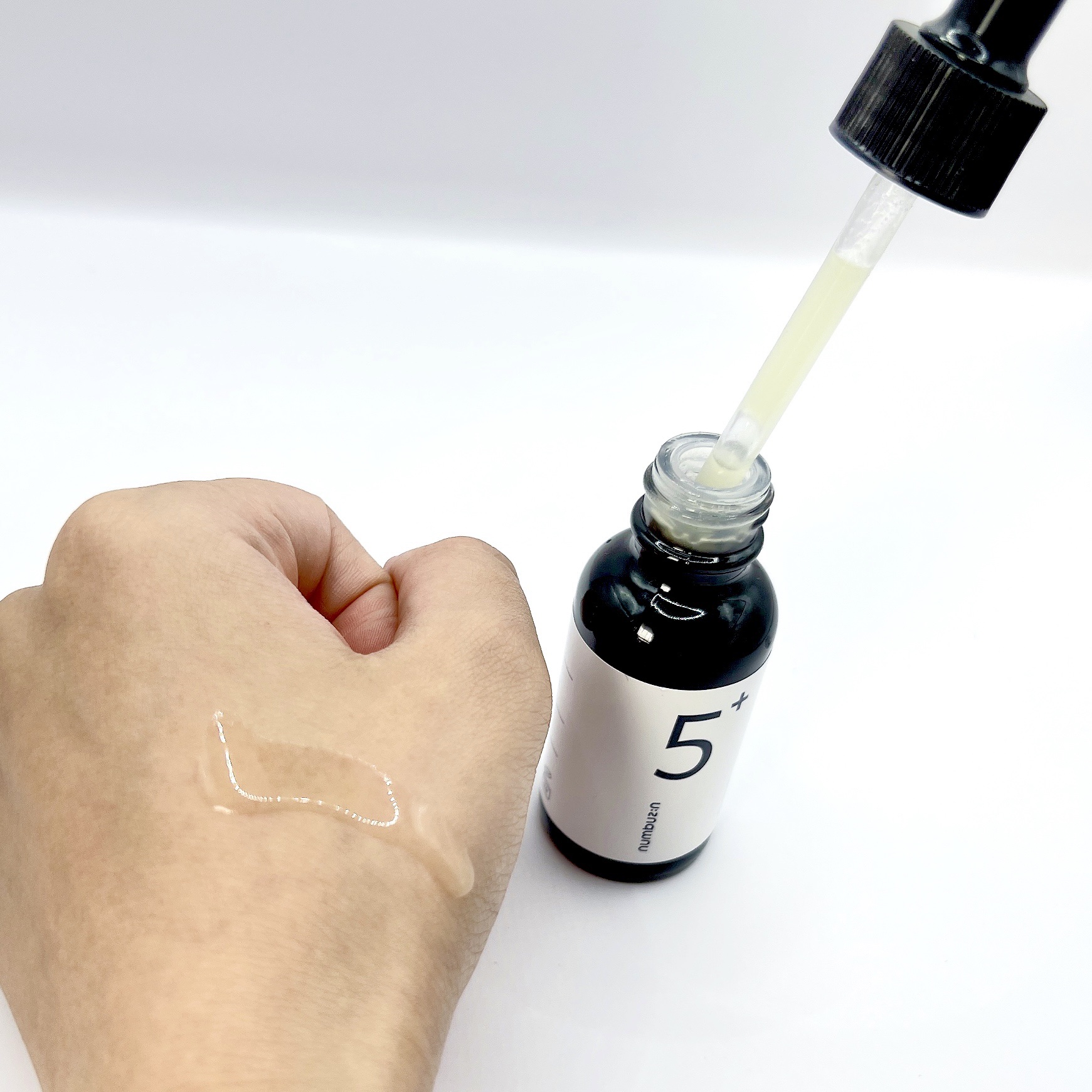 5番 白玉グルタチオンＣフィルムパッド/numbuzin/トナーパッドを使ったクチコミ（3枚目）