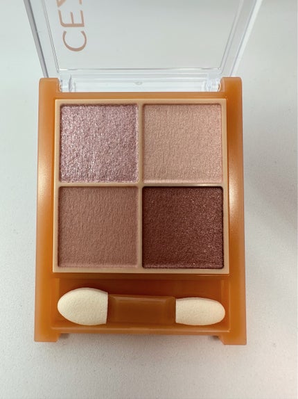 ベージュトーンアイシャドウ/CEZANNE/アイシャドウパレットを使ったクチコミ(2枚目)
