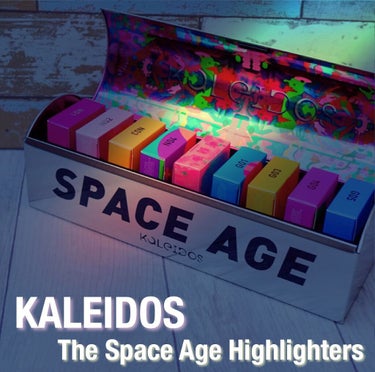 space age highlighter/Kaleidos Makeup/パウダーハイライトを使ったクチコミ（1枚目）