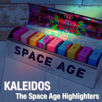 space age highlighter/Kaleidos Makeup/パウダーハイライトを使ったクチコミ(1枚目)