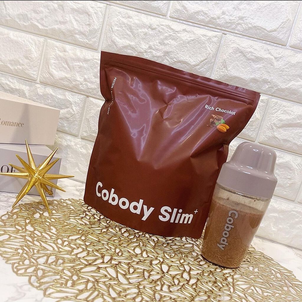 Cobody Slim+ リッチショコラ味/Cobody Slim+/その他プロテインを使ったクチコミ(1枚目)