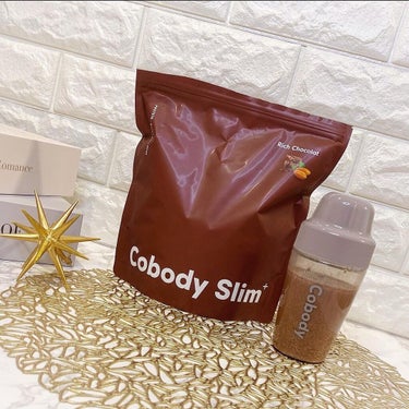 Cobody Slim+ リッチショコラ味/Cobody Slim＋/ドリンクを使ったクチコミ（1枚目）