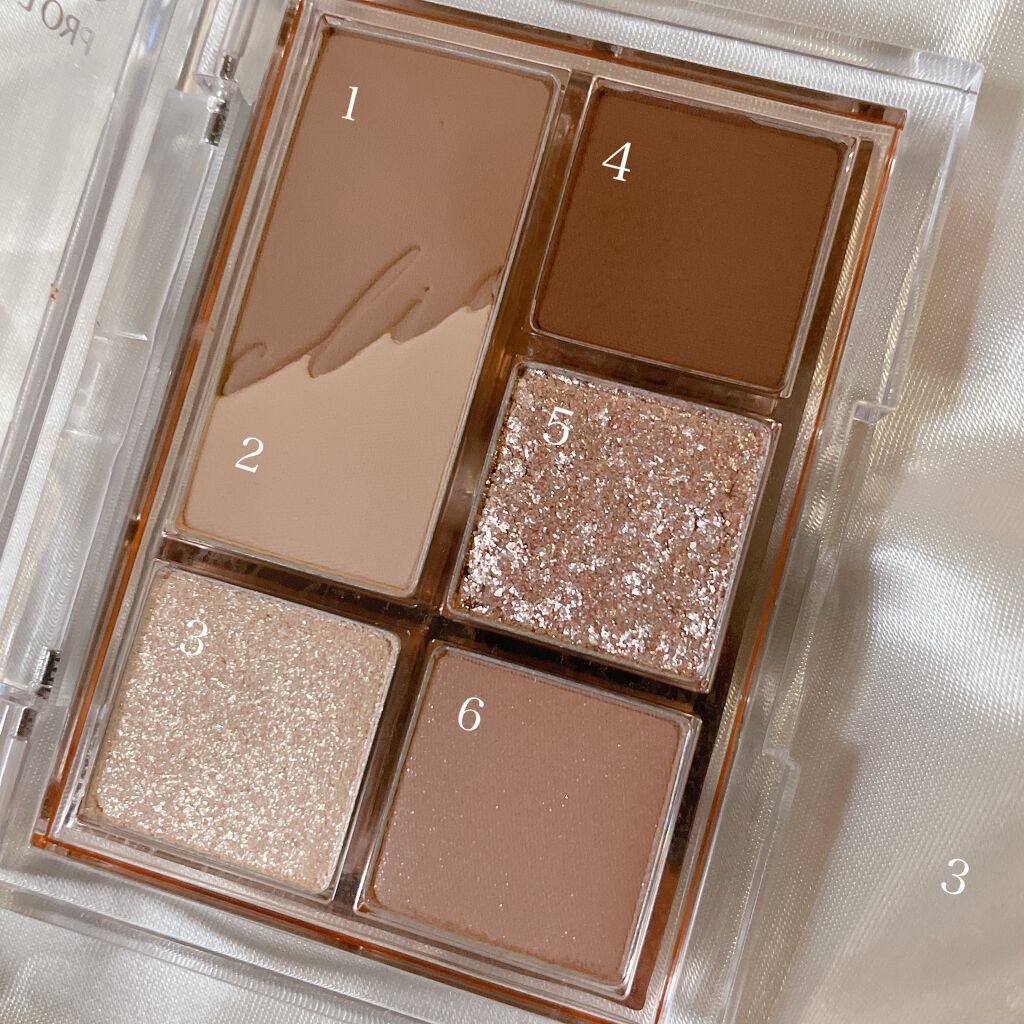 プロ アイパレット ミニ/CLIO/アイシャドウパレットを使ったクチコミ(3枚目)