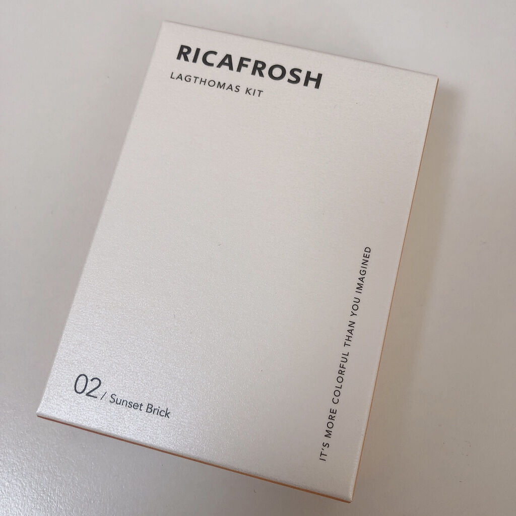 ラグトーマス・キット/RICAFROSH/アイシャドウパレットを使ったクチコミ（3枚目）