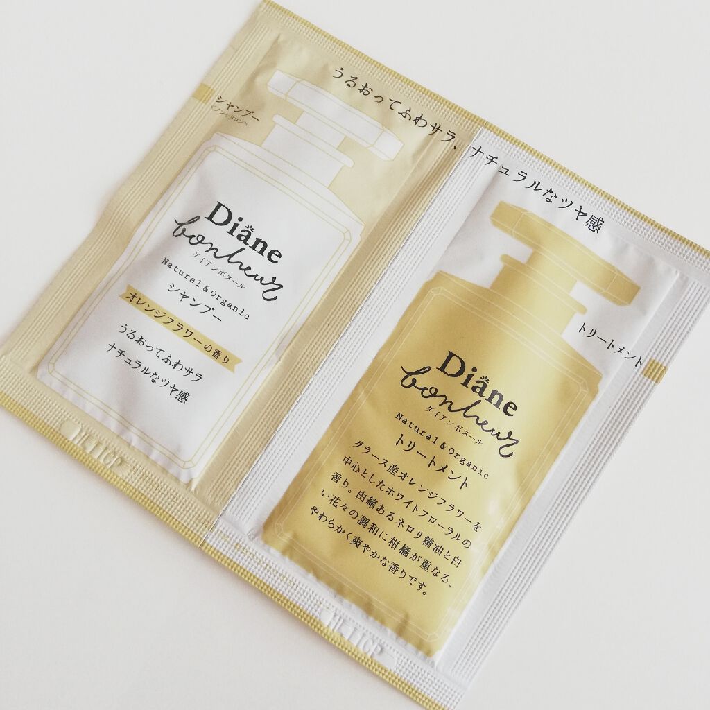 オレンジフラワーの香り/シャンプー&トリートメント/ダイアン/市販シャンプーを使ったクチコミ(1枚目)