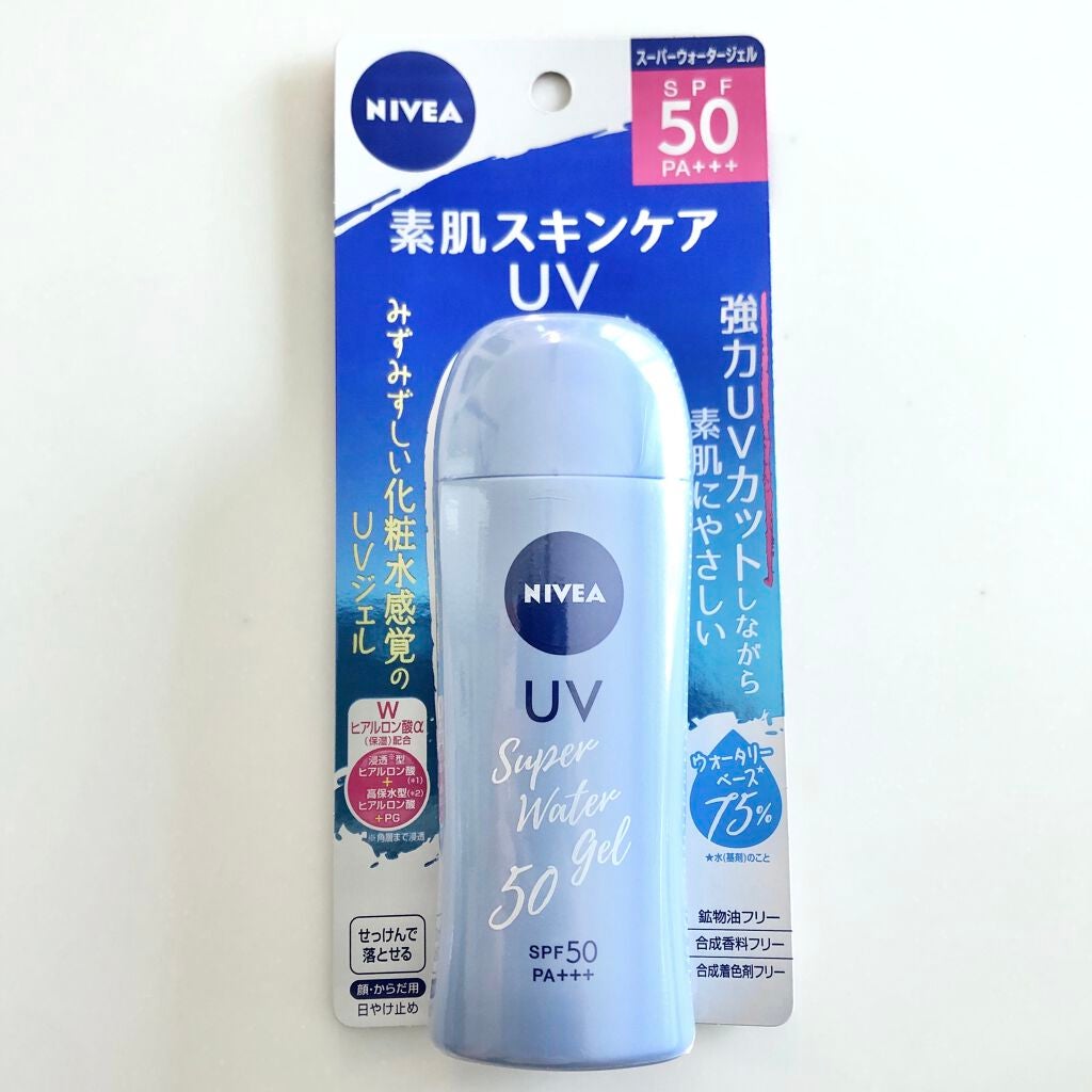 ニベアUV ウォータージェル SPF50/ニベア/日焼け止めジェルを使ったクチコミ(3枚目)