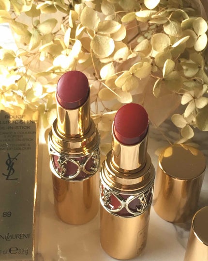 ルージュ ヴォリュプテ シャイン/YVES SAINT LAURENT BEAUTE/口紅を使ったクチコミ(1枚目)