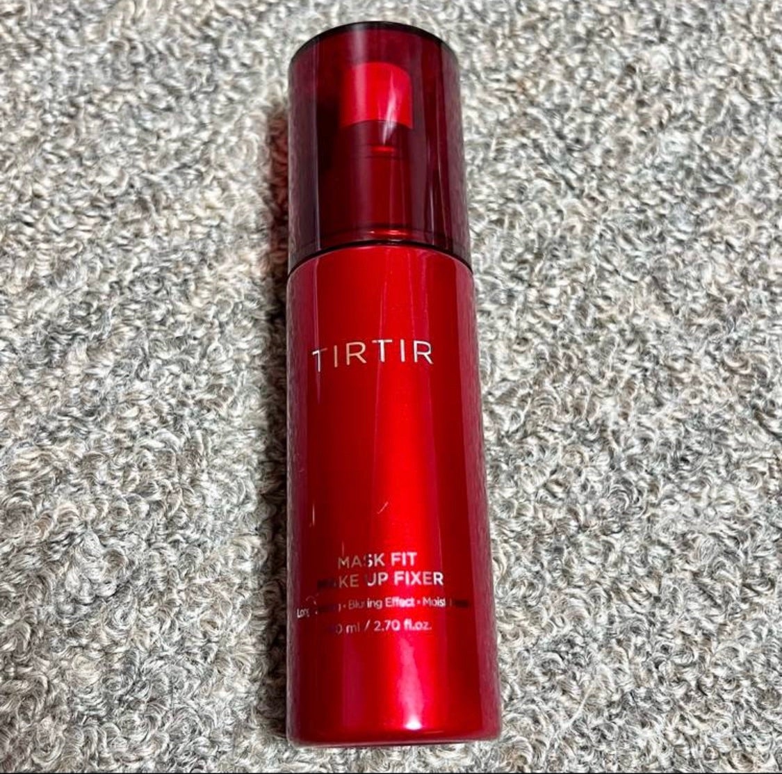マスクフィット メイクアップフィクサー/TIRTIR(ティルティル)/フィックスミストを使ったクチコミ(1枚目)