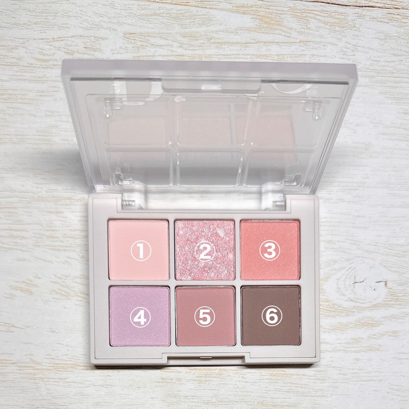 ブラーフィニシュシャドウパレット/Dinto/アイシャドウパレットを使ったクチコミ（3枚目）