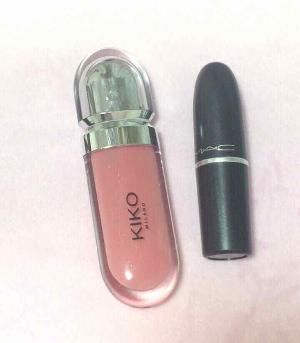 3D hydra lipgloss/KIKO/リップグロスを使ったクチコミ（2枚目）