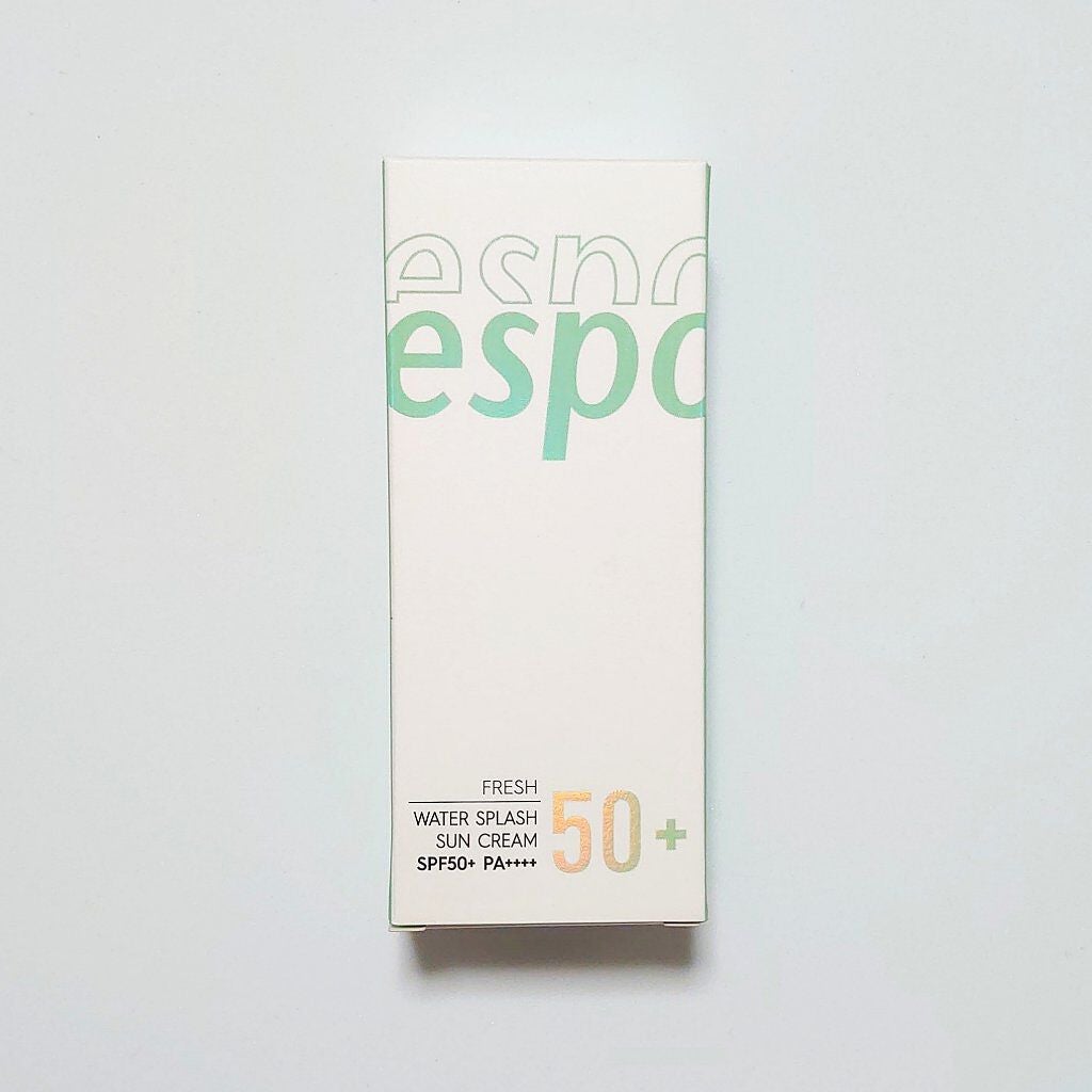 ウォータースプラッシュサンクリーム/espoir/日焼け止め・UVケアを使ったクチコミ(2枚目)