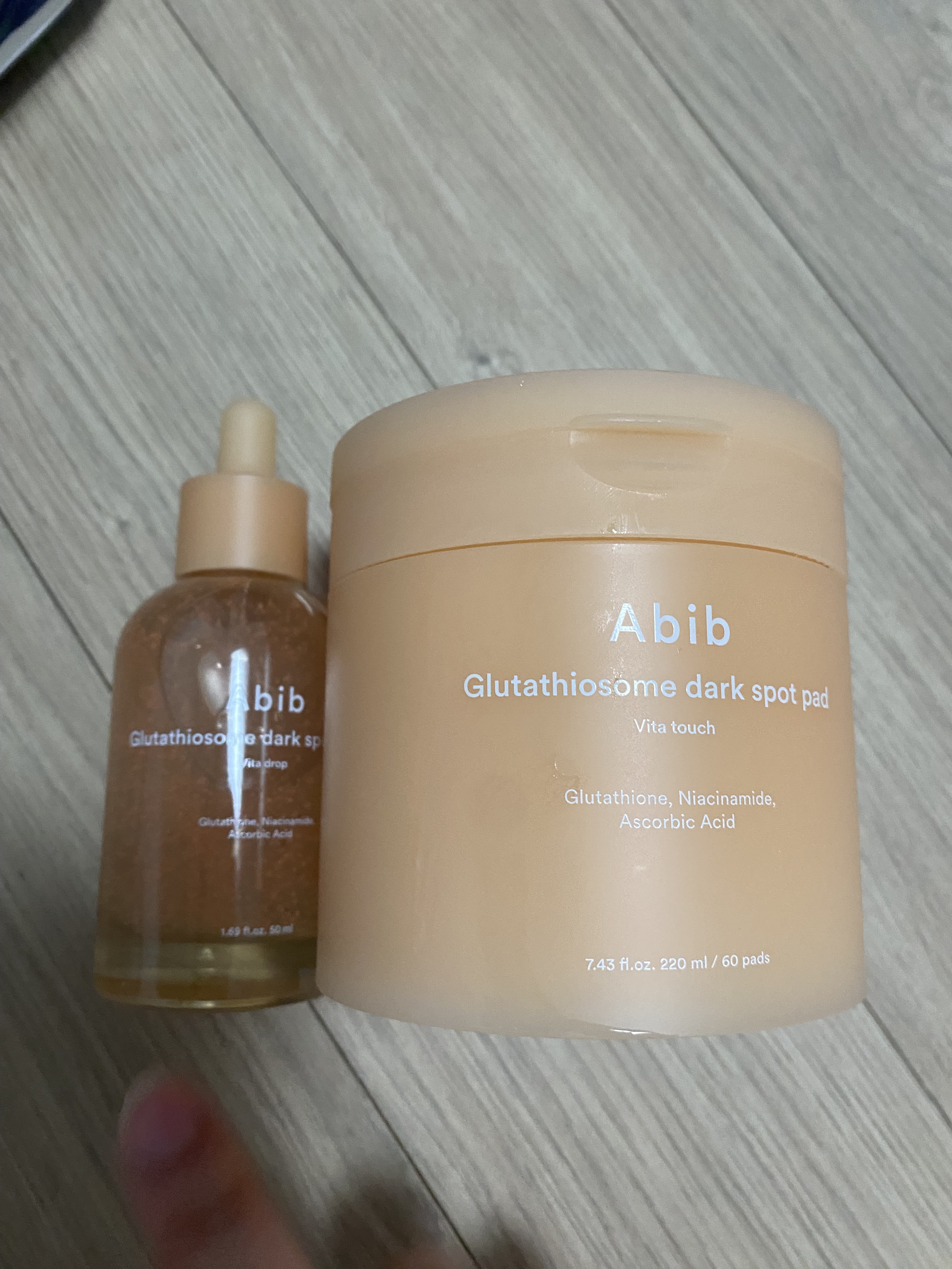 グルタチオンソームダークスポットセラムビタドロップ/Abib /美容液を使ったクチコミ（1枚目）