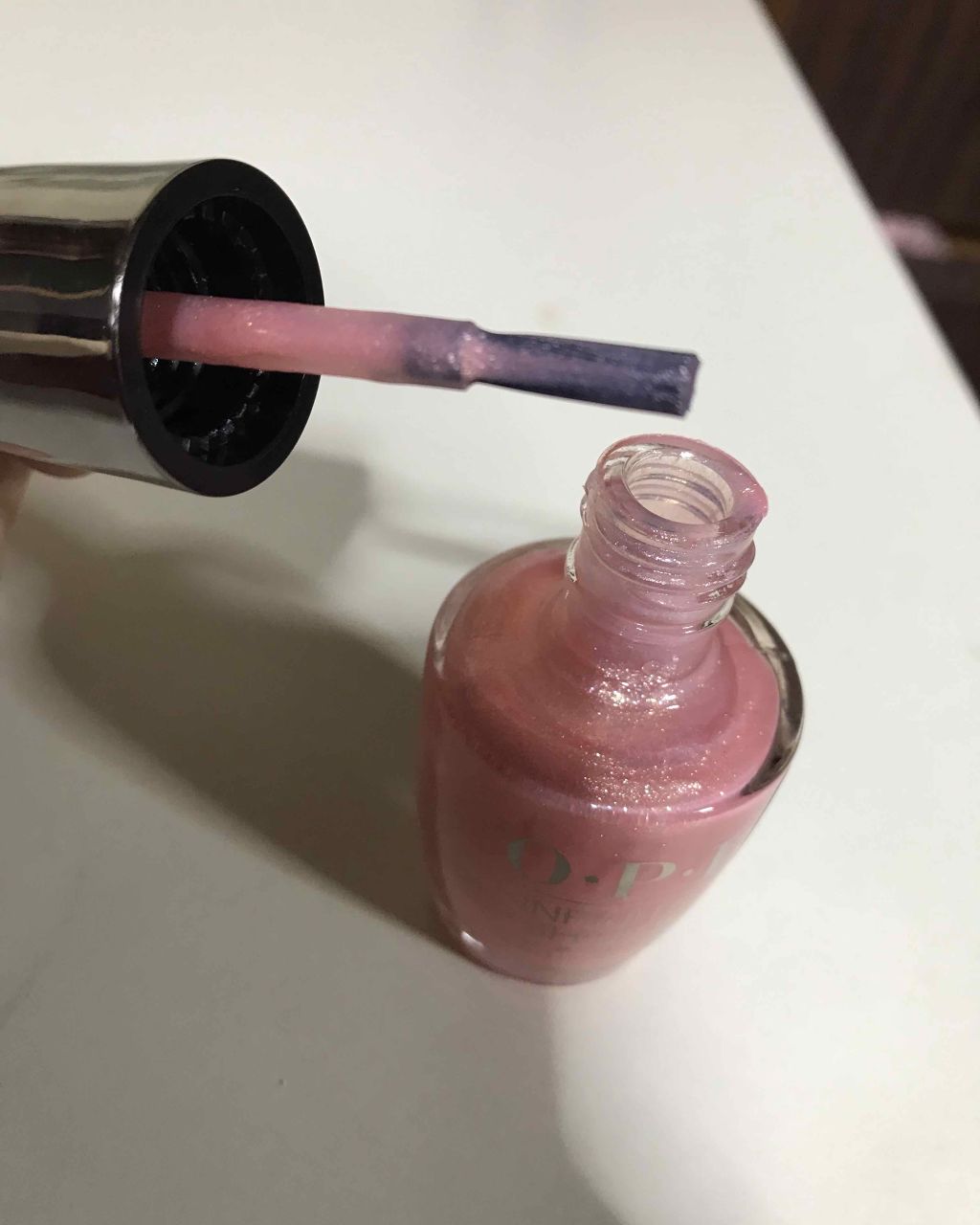 インフィニットシャイン ネイルラッカー/O・P・I/マニキュアを使ったクチコミ(2枚目)