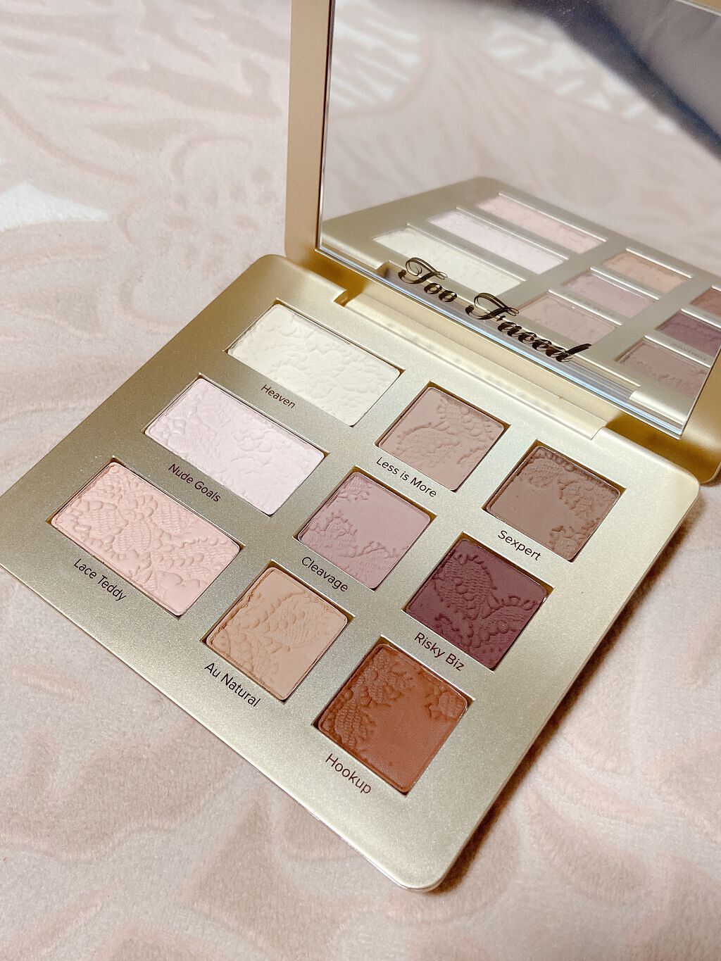 ナチュラル マット ニュートラル アイシャドウ パレット ナチュラル マット ニュートラル アイシャドウ パレット/Too Faced/アイシャドウパレットを使ったクチコミ（2枚目）