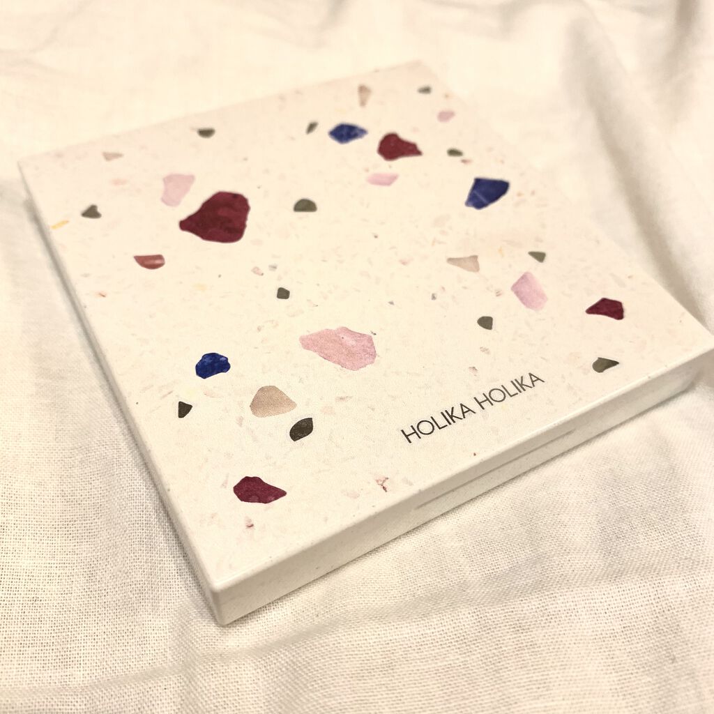 TERRAZZO Shadow palette/HOLIKA HOLIKA/アイシャドウパレットを使ったクチコミ（2枚目）